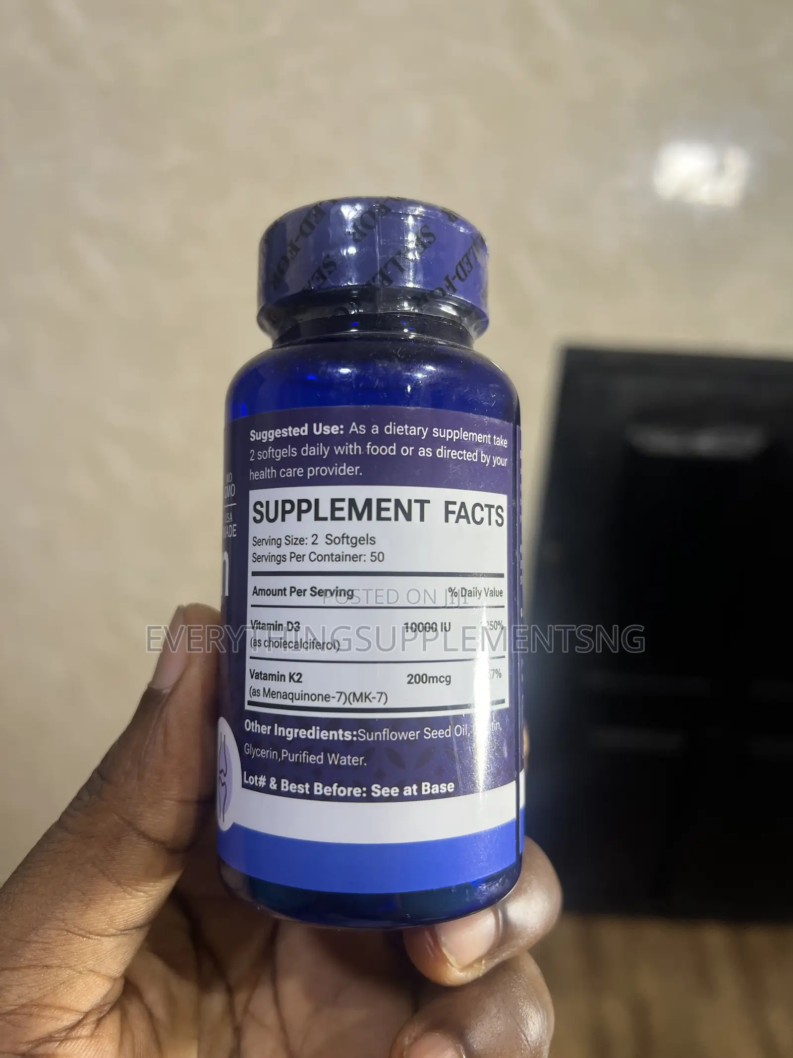 Healthfix Vitamin D3 + Bone Health