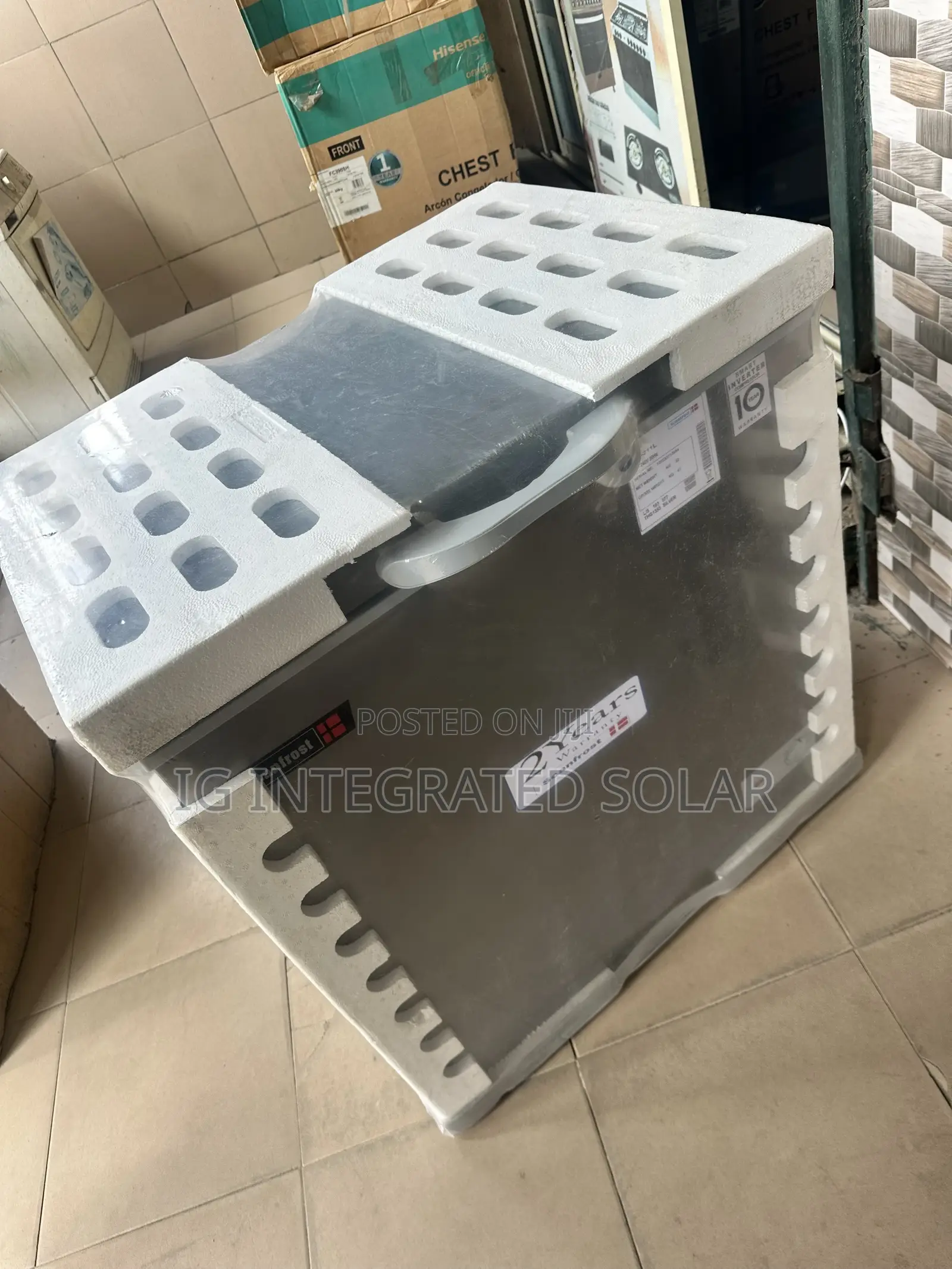 211l Scanfrost Inveter Freezer