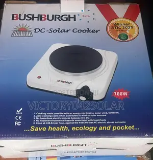 Bushburgh Dc Solar Cooker 700w Available