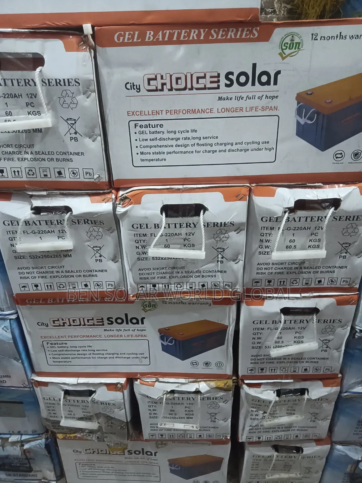 220ah Choice Deep Cycle Solar Battery 12v