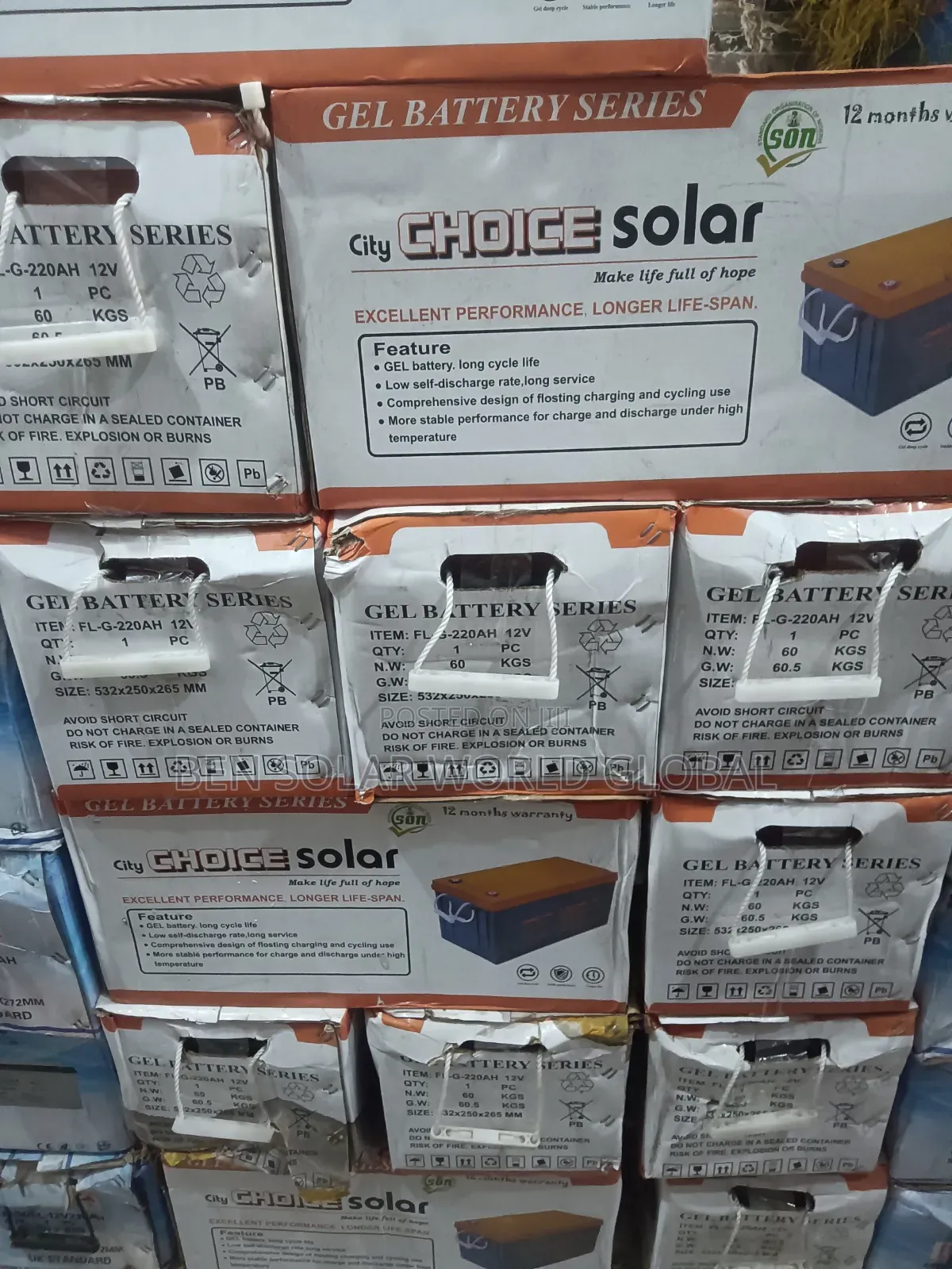 220ah Choice Deep Cycle Solar Battery 12v