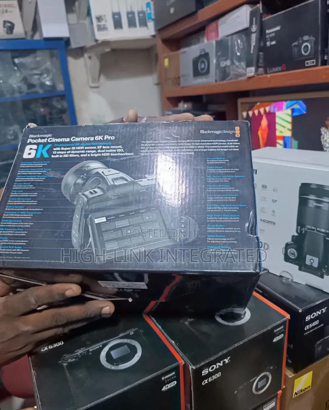 Blackmagic Design Pocket Cinema Camera Pro