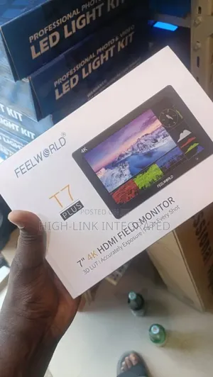 Feelworld T7 Plus Is a 7" Hdmi Field Monitor Featuring a Full Hd