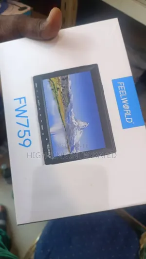 Feelworld Fw759 7-Inch Camera Monitor Featuring a High-Resolution