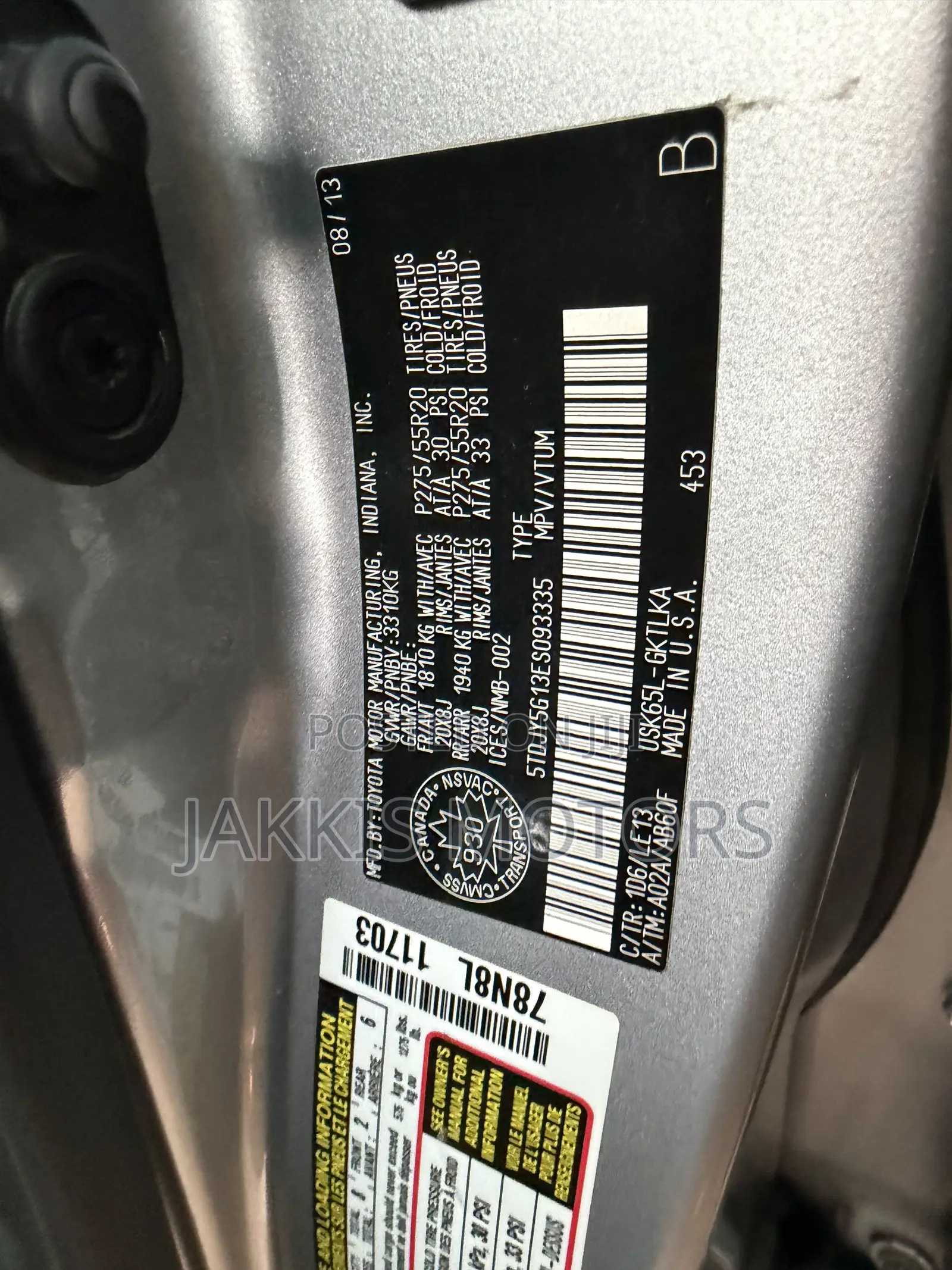Toyota Sequoia 2014 Gray