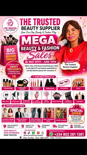 The Trusted Beauty Supplier Mega Sales