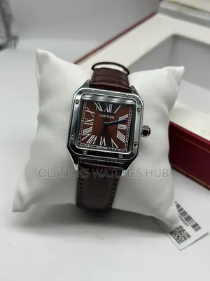 Cartier Leather Wristwatch