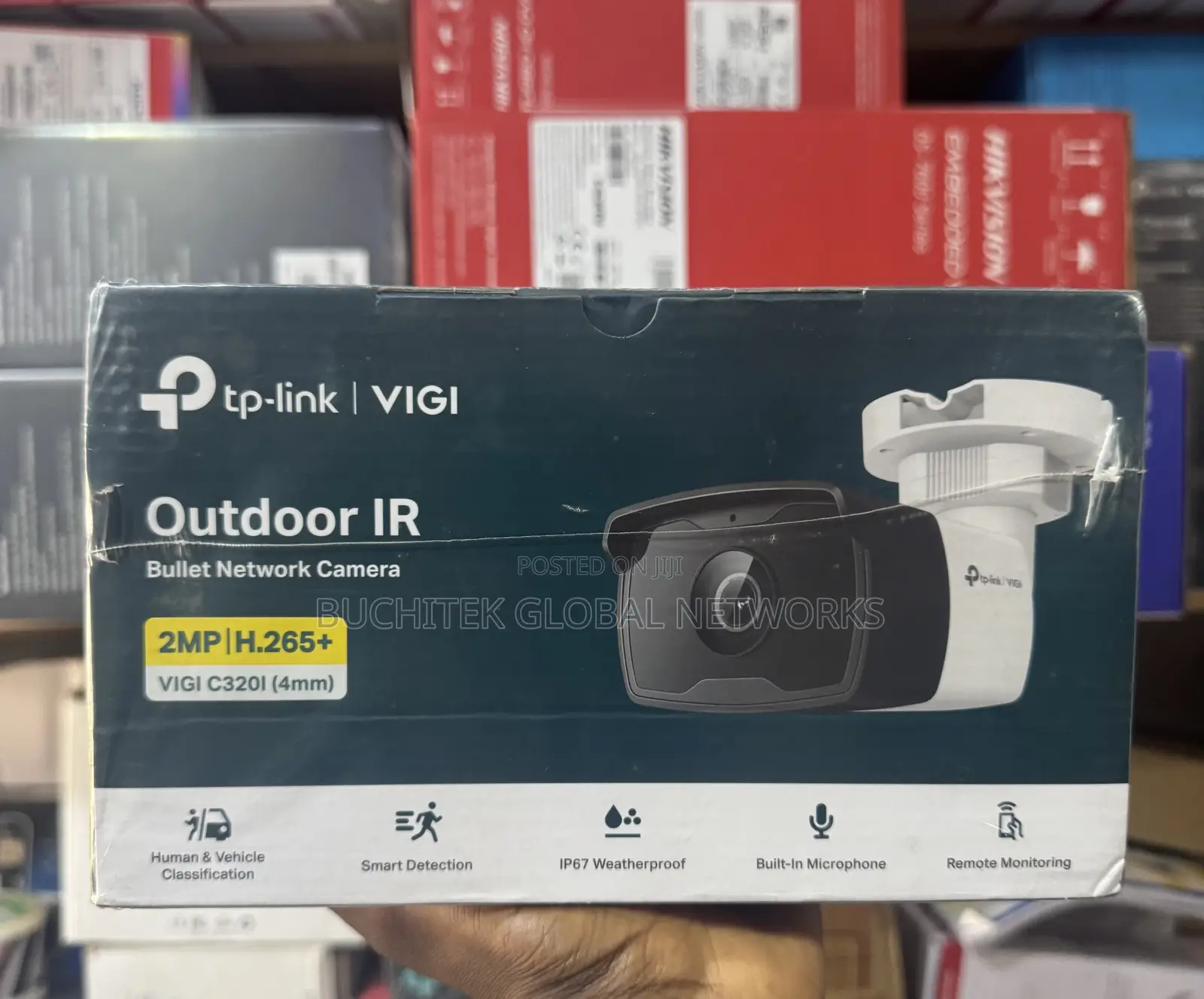 Tp-Link Vigi C320i 2mp Outdoor Ir Bullet Network Camera.