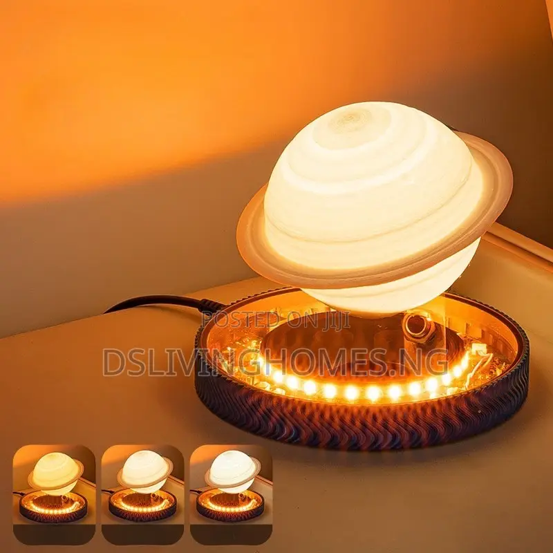 Floating Saturn Night Light