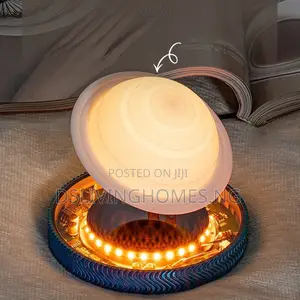 Floating Saturn Night Light