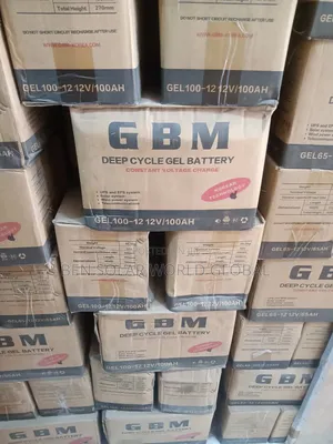 100ah GBM Deep Circle Solar Battery 12v