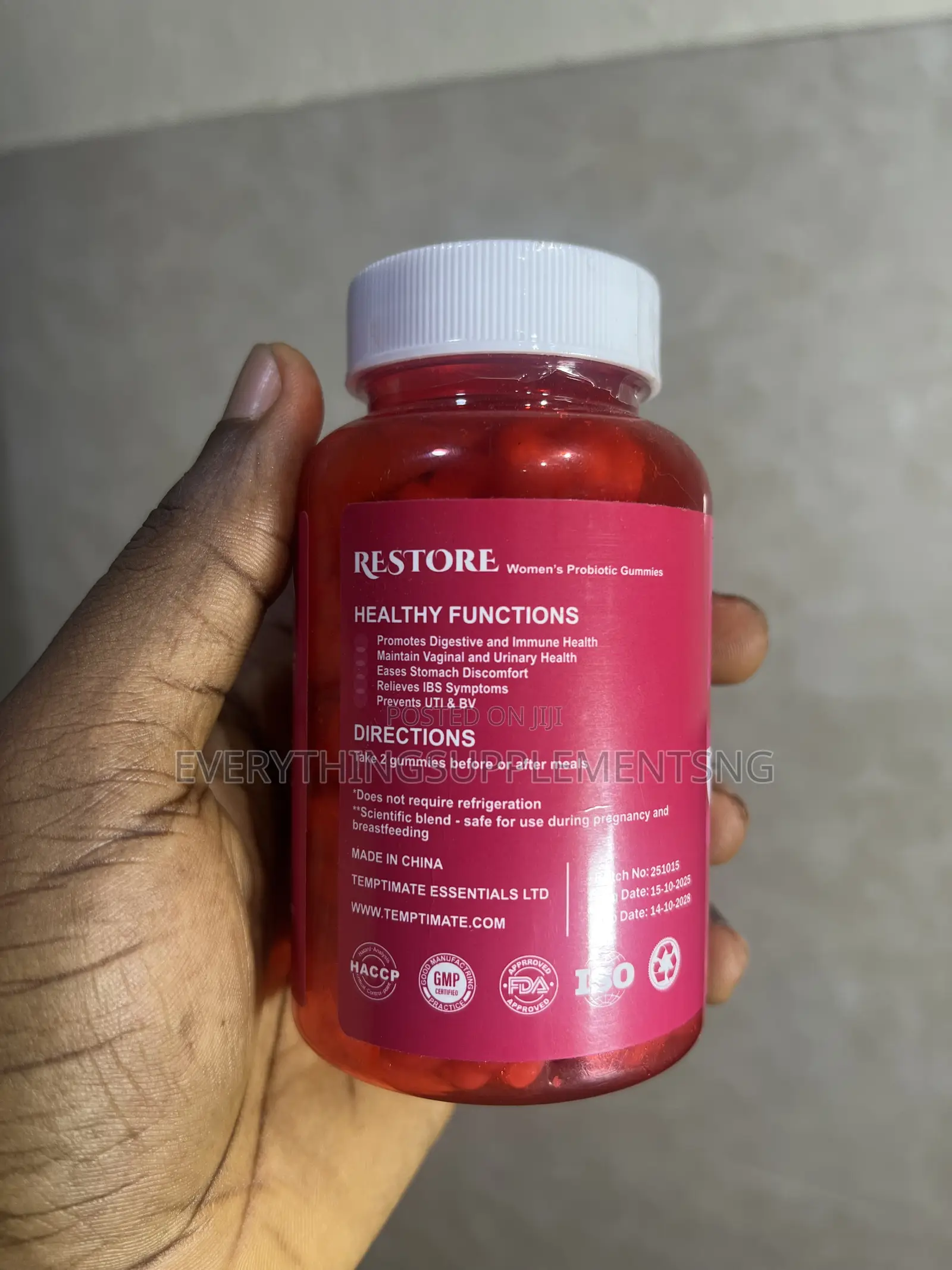 Restore Women's Probiotic Gummies