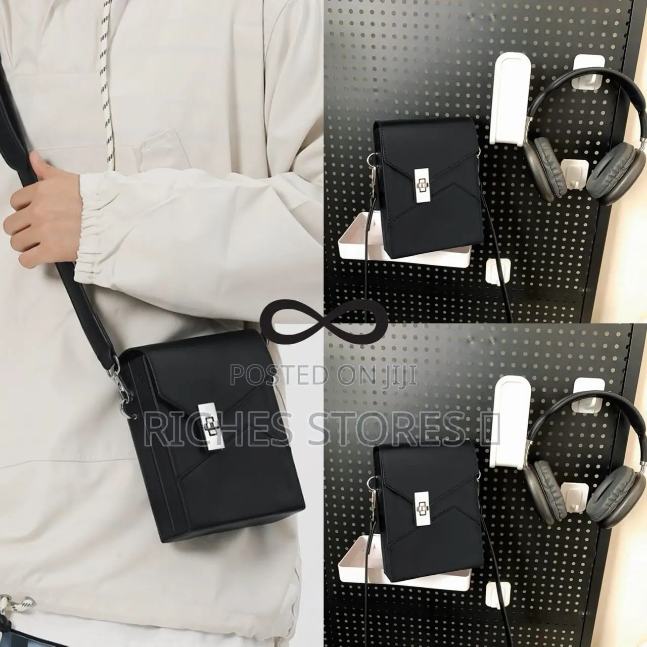 High Quality Plain Cross Body Bag