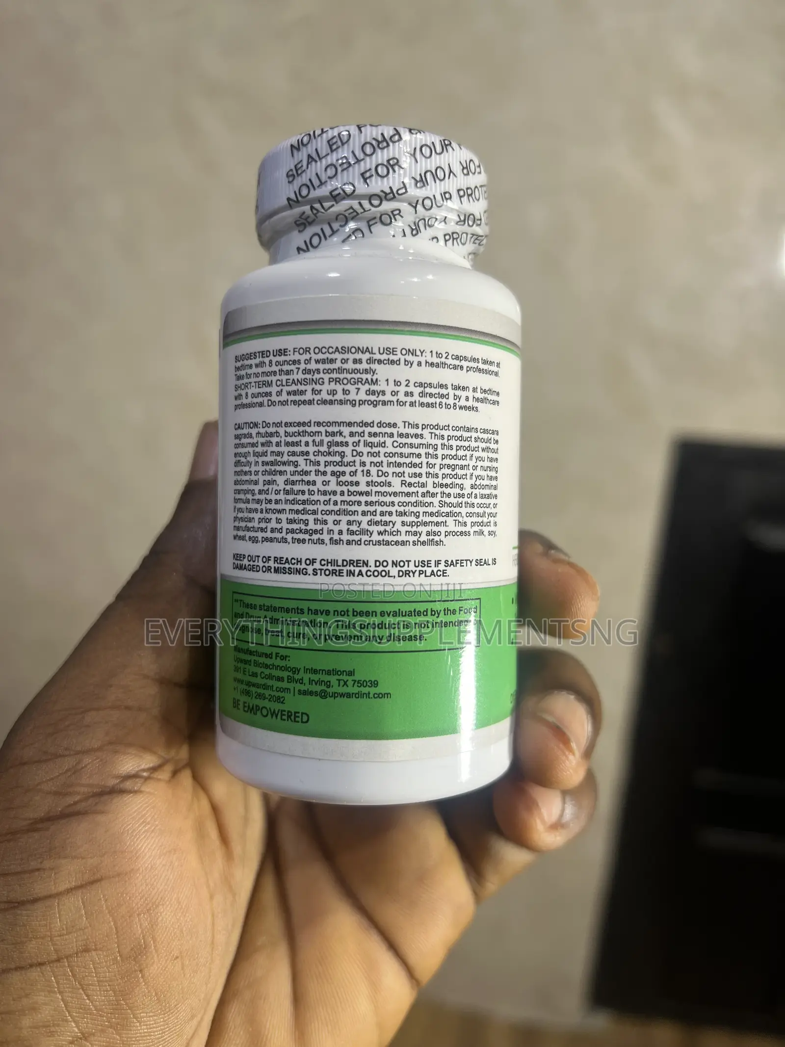 Max Detox Herbal Cleansing Supplement