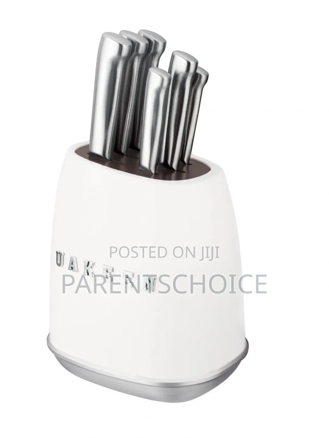 Uakeen 6-in-1 Kitchen Knife Set With Stand