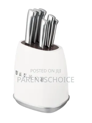 Uakeen 6-in-1 Kitchen Knife Set With Stand