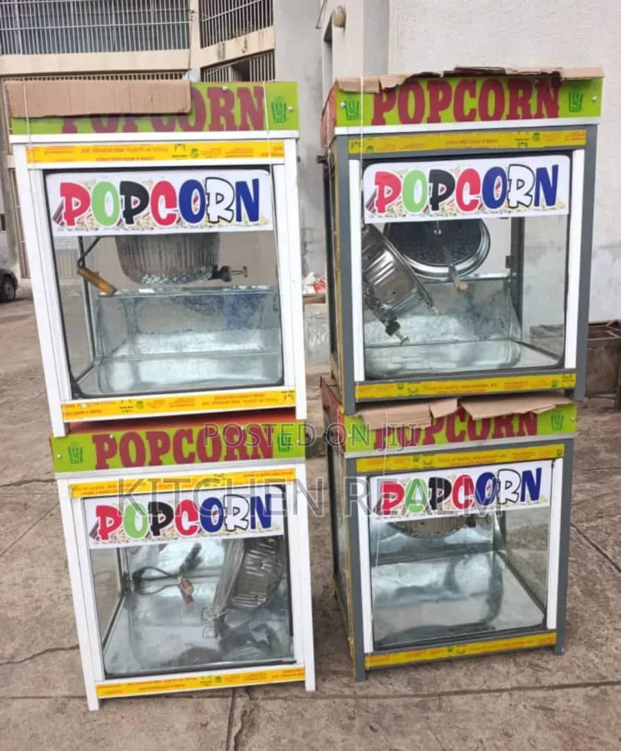 Standing Glass Popcorn Machine
