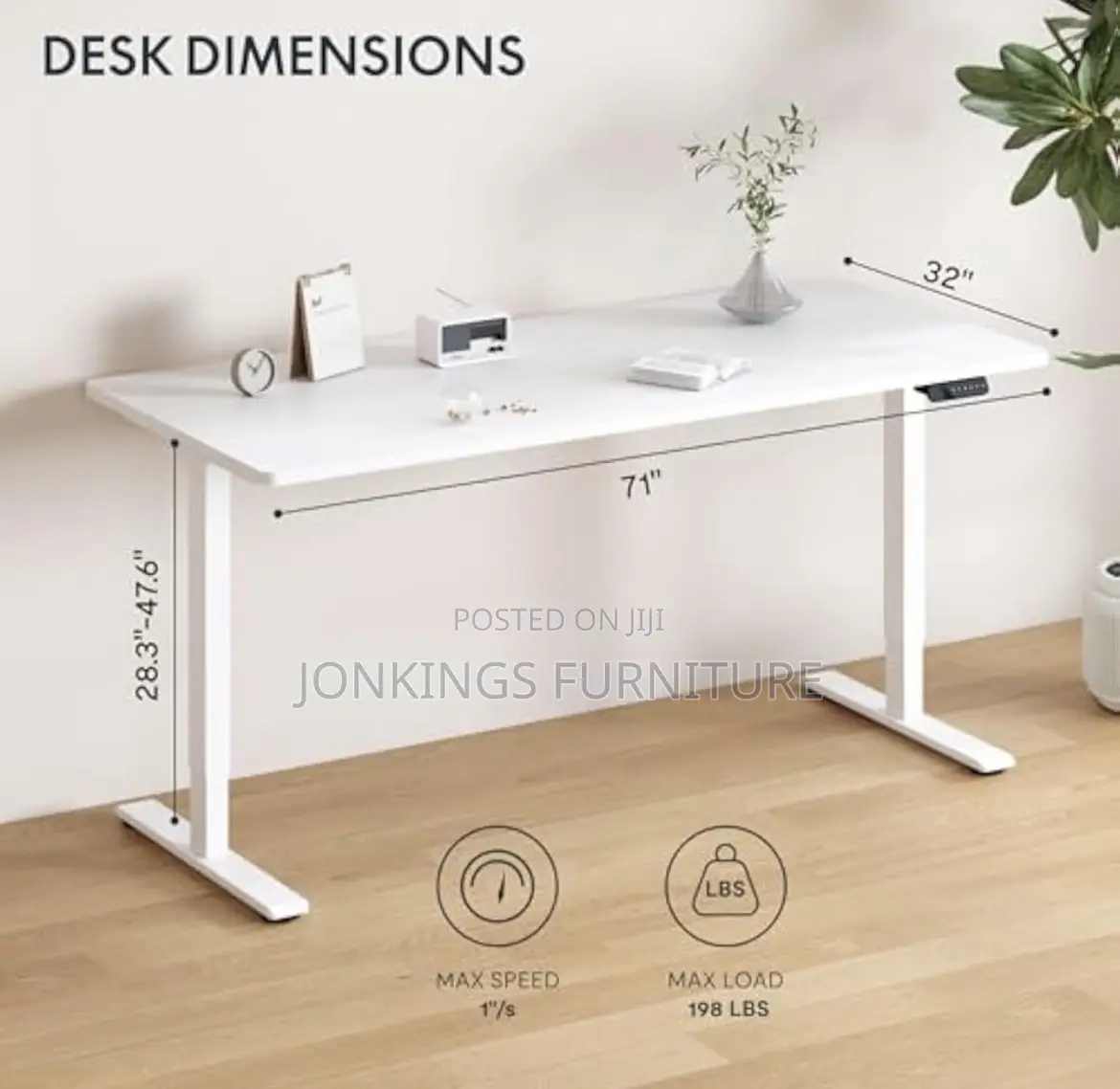 Smart Height Adjustable Desk