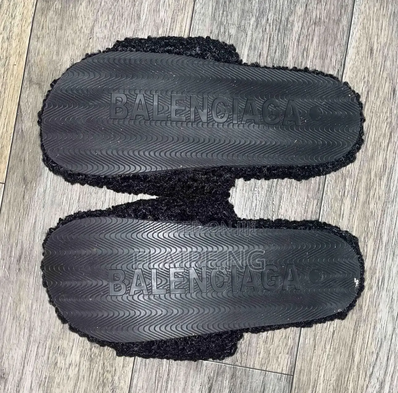 Balenciaga Fur Slides