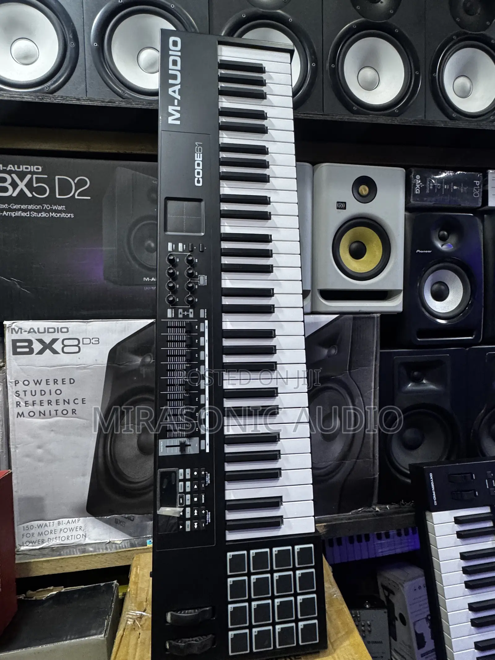 M Audio Code 61 Fairly Used Midi Keyboard