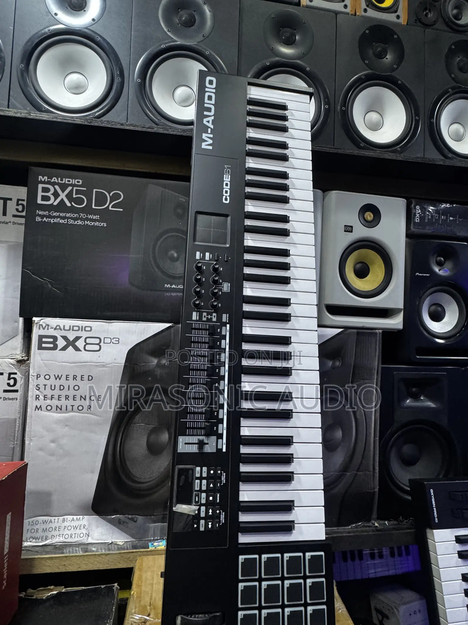 M Audio Code 61 Fairly Used Midi Keyboard