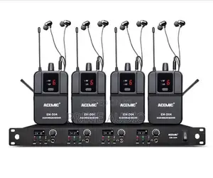 Acemic Em-D04 Mono Wireless in-Ear Monitor System Four Channel