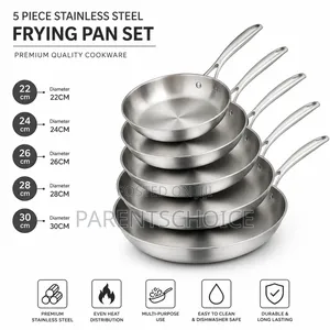 Frying Pan Set of 5 -22cm,24cm,26cm,28cm,30cm