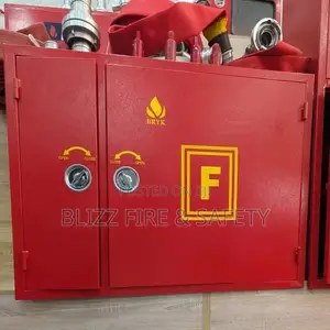 2-in-1 Hose Reel And Fire Extinguisher Cabinet