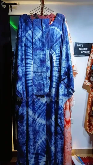 Silk Adire Gown
