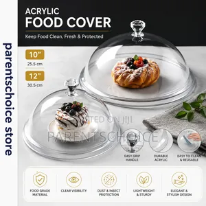 Acrylic Dome Buffet, Plate Food Cover