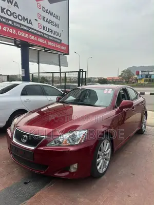 Lexus IS 2008 Red