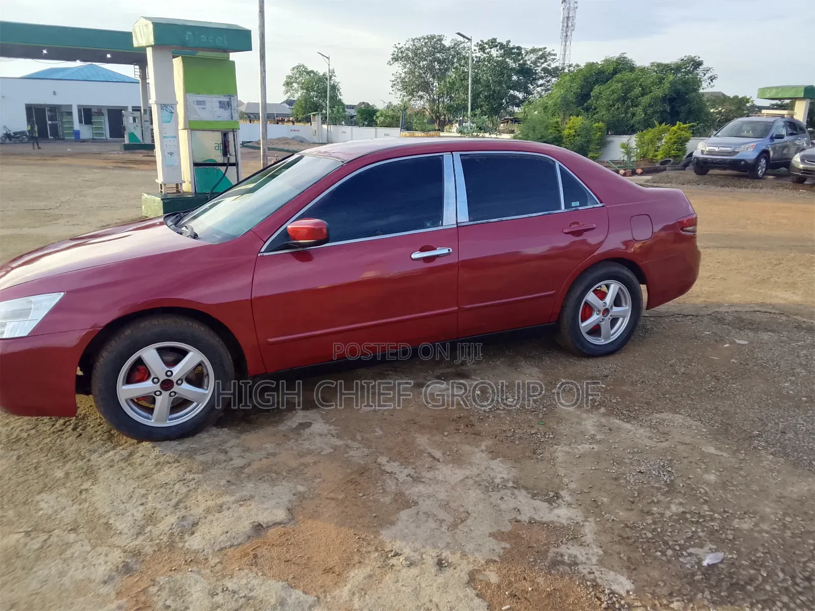Honda Accord Automatic 2004 Red