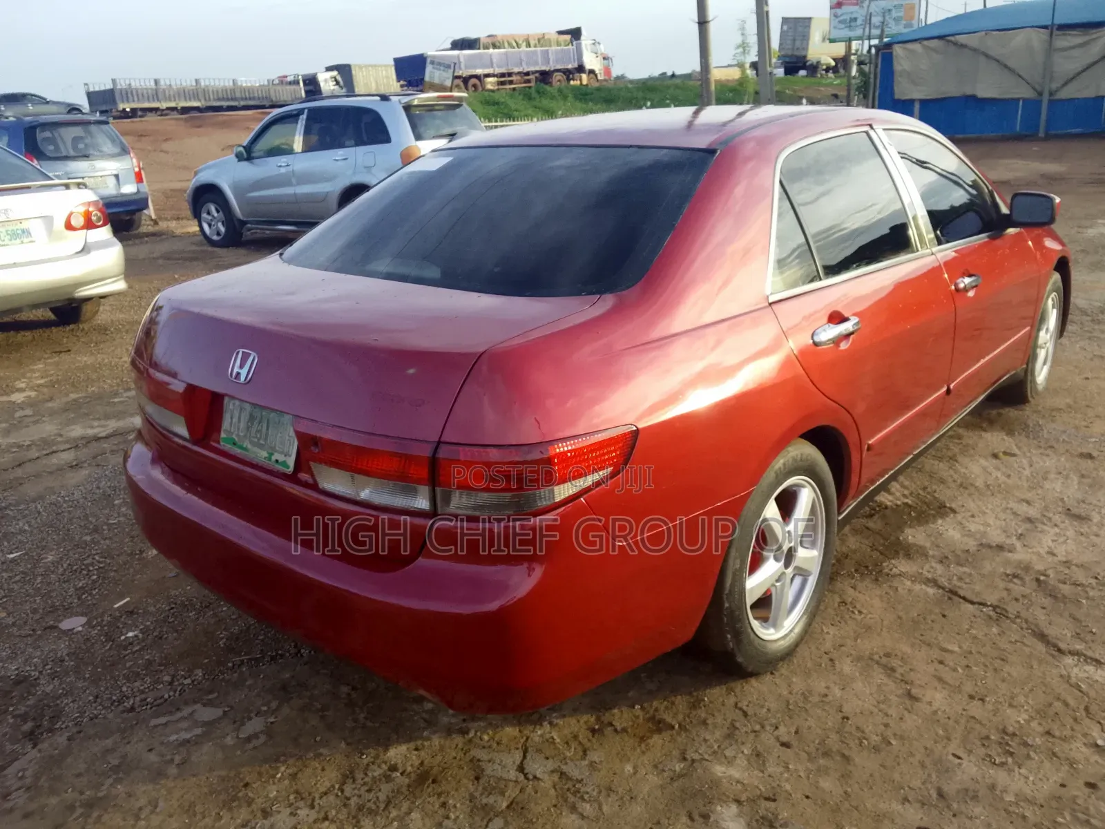 Honda Accord Automatic 2004 Red