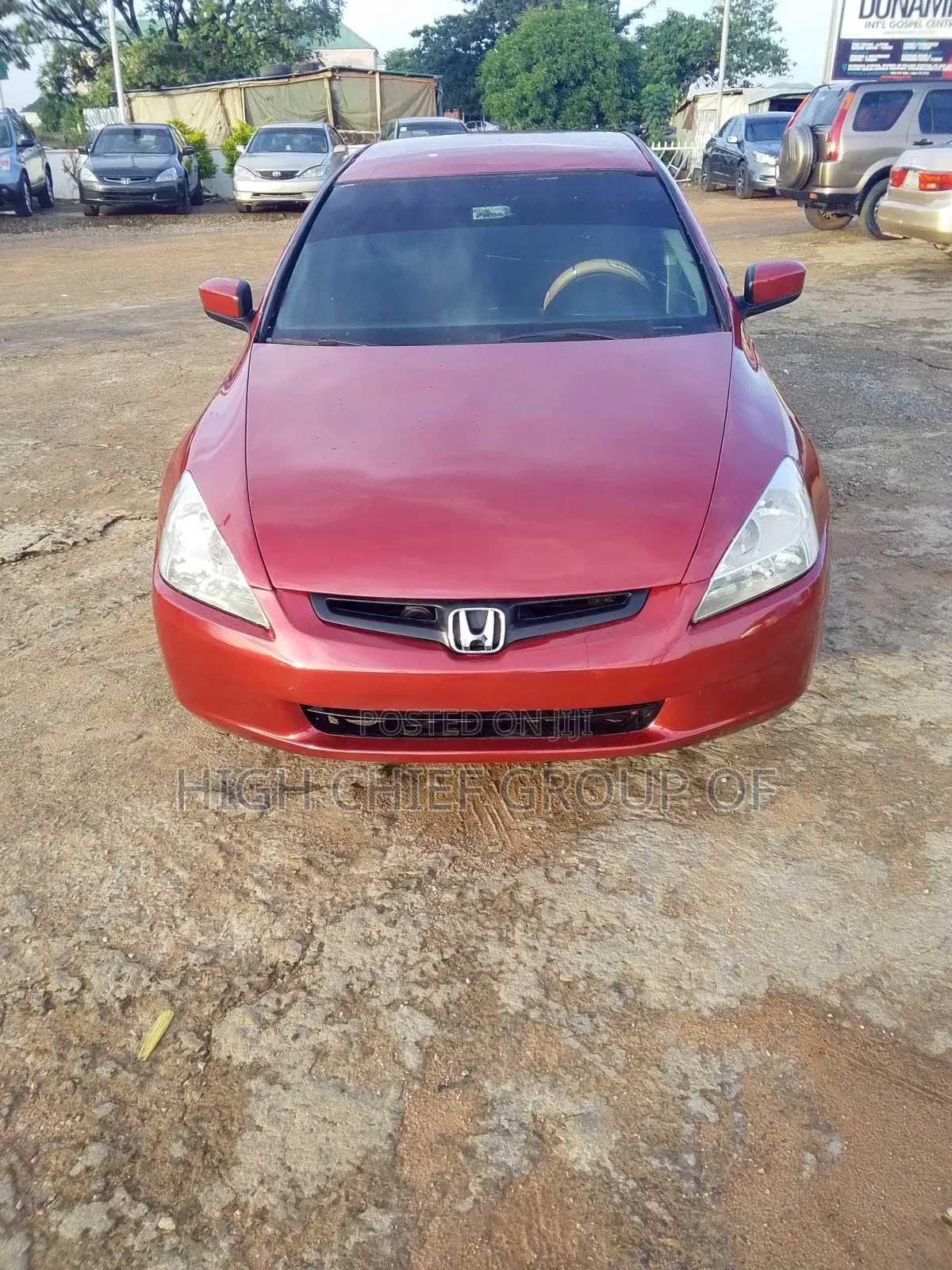 Honda Accord Automatic 2004 Red