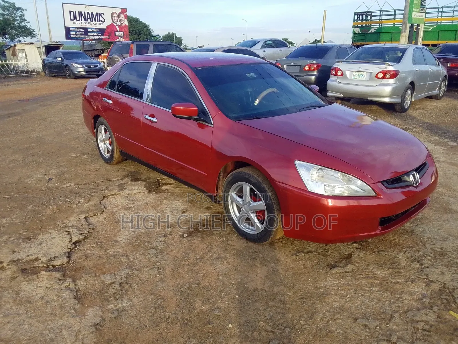 Honda Accord Automatic 2004 Red