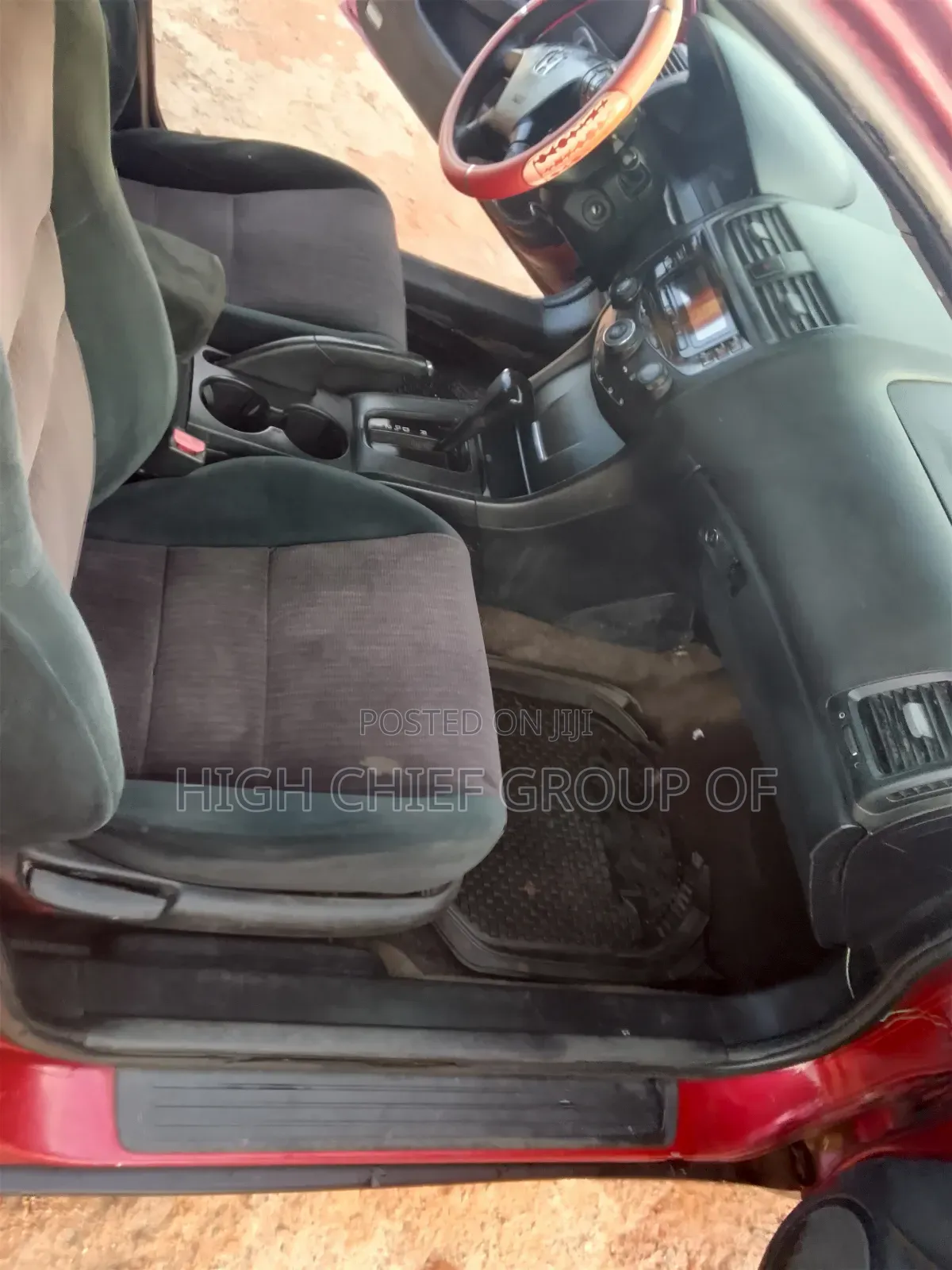 Honda Accord Automatic 2004 Red