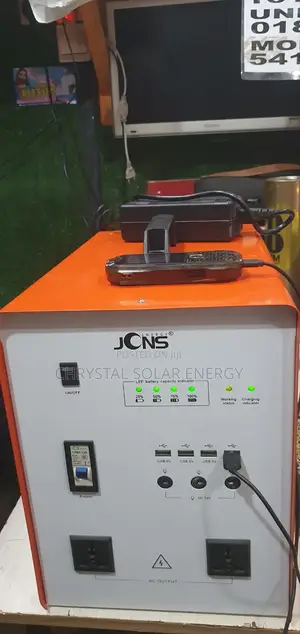 1000watts Solar Generator With Free Solar Panel, Bulbs Accessories