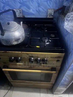 Maxi Gas Cooker 3 Gas 1 Electric Hotplate With Oven