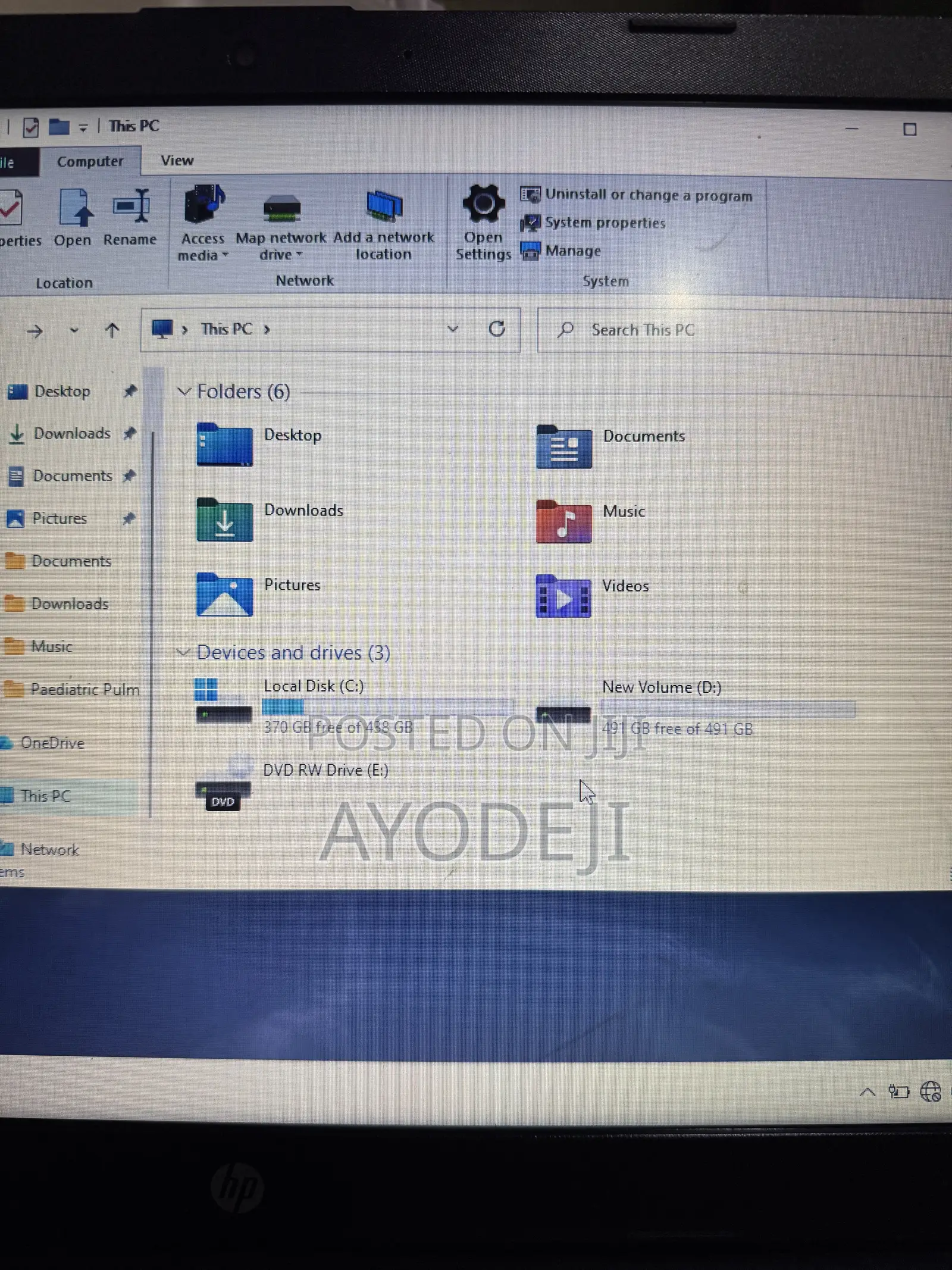 Laptop HP 15 8GB Intel Core i3 HDD 1T