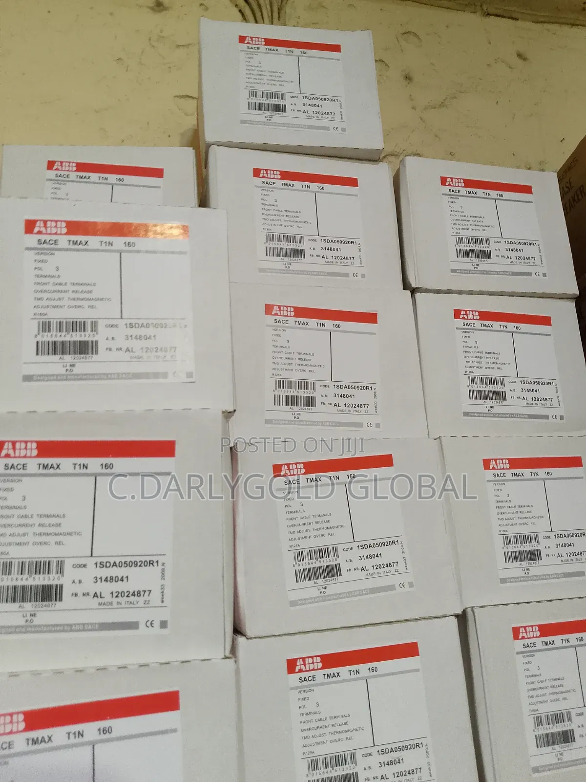 Abb Tmax 3pole Breaker 32ah To 160a