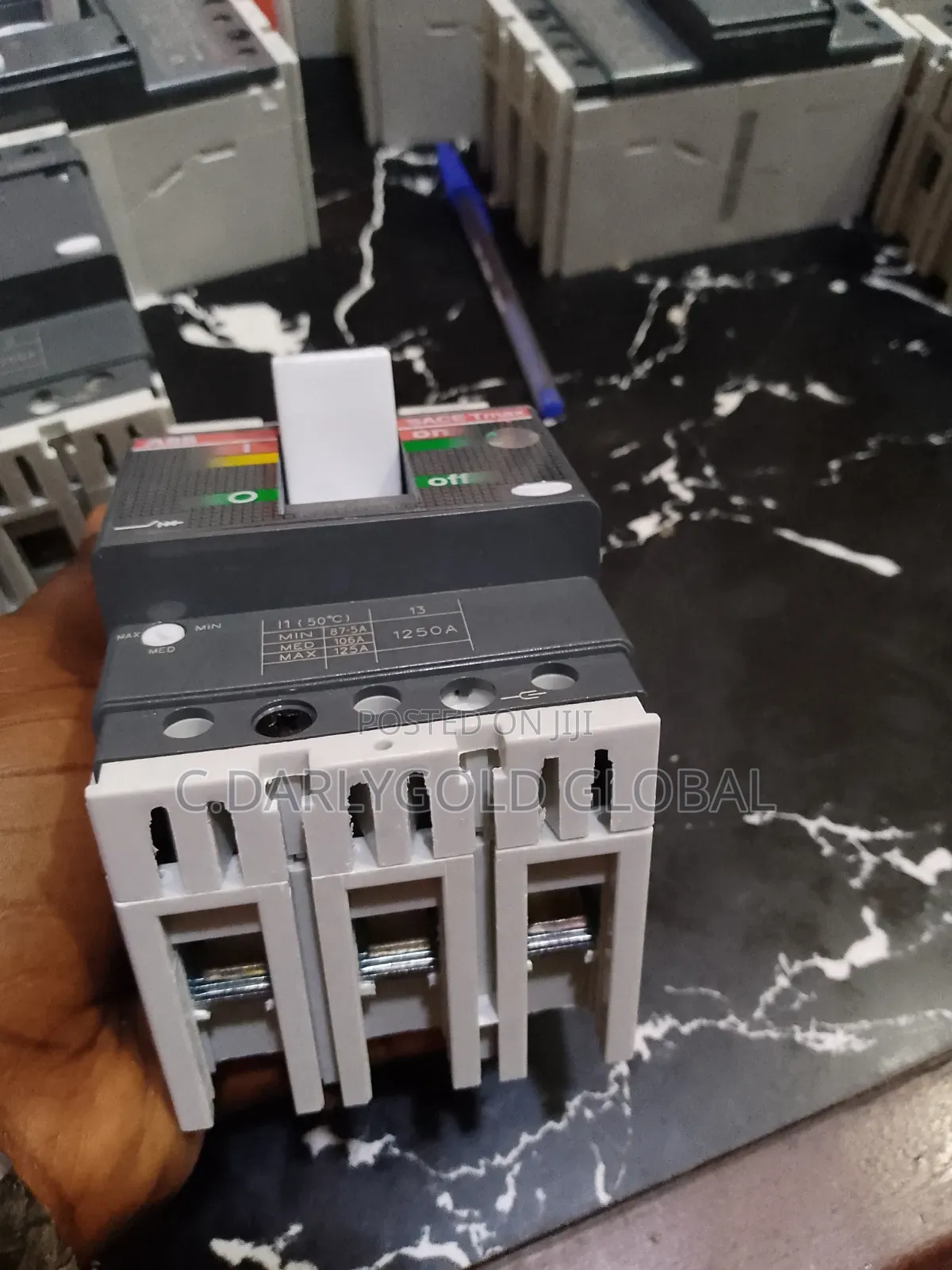 Abb Tmax 3pole Breaker 32ah To 160a