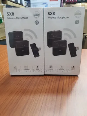 Brand New Sx8 Wireless Dual Noise Cancellations Microphone