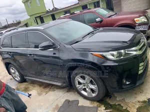 Toyota Highlander Limited V6 4x4 (3.5L 6cyl 6A) 2016 Black