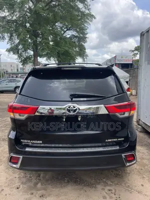 Toyota Highlander Limited 4x4 V6 (3.5L 6cyl 8A) 2018 Black