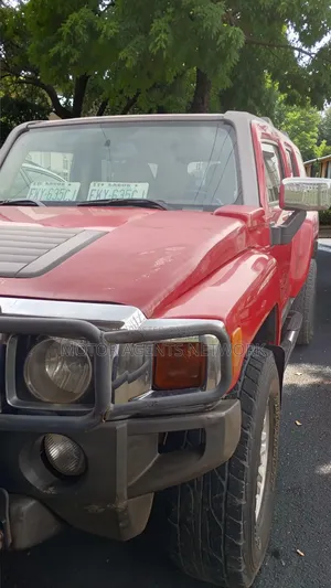 Hummer H3 SUV 2008 Red