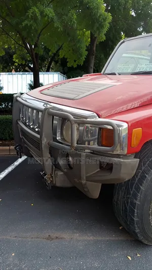 Hummer H3 SUV 2008 Red