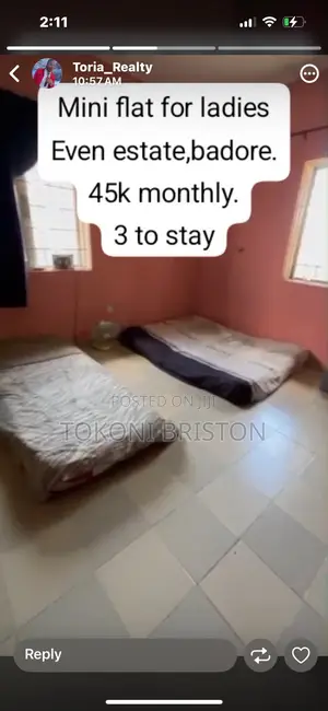 Mini Flat in Even Estate, Ado / Ajah for rent