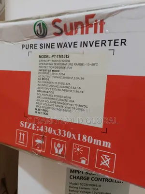 Sunfit 1.5kva 12v Hybrid Inverter