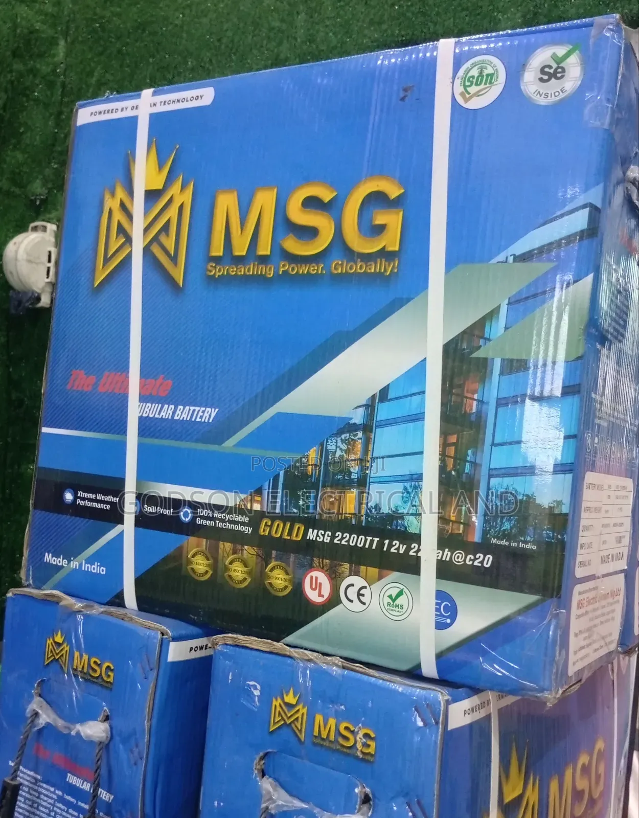 MSG Solar Battery