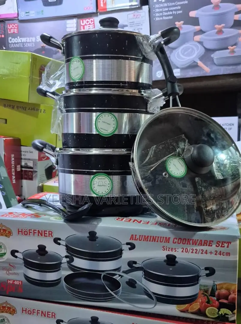 8pc Hoffen Non Stick Pot